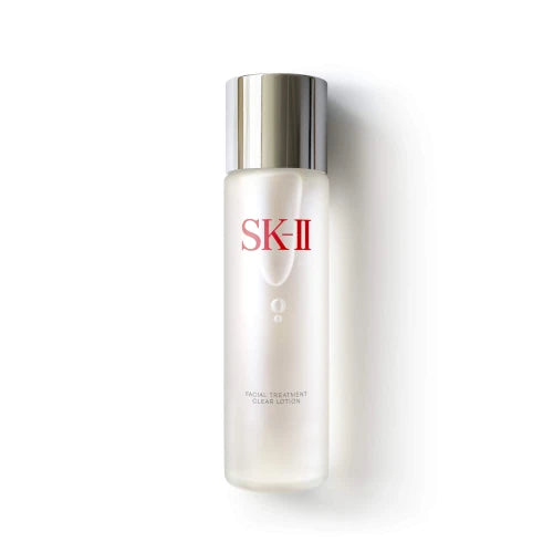 SK-II skincare product bottle on a white background