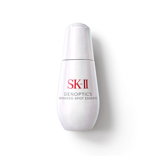 SK-II Genoptics Advanced Spot Essence bottle on a white background