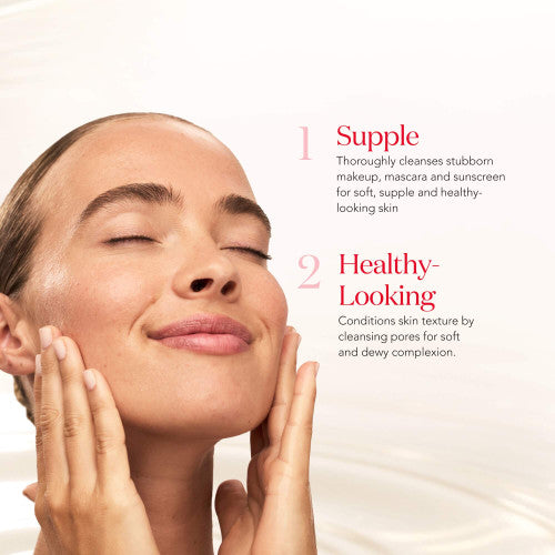 SK-II Facial Treatment Cleansing Oil cleanses stubborn makeup, mascara, and sunscreen