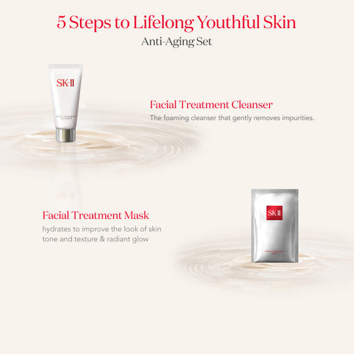 PITERA™ Anti-Aging Set - 6-Piece Skincare Bundle | SK-II US