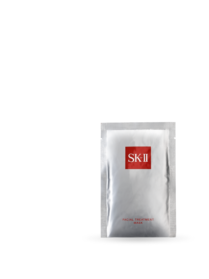 SK-II Facial Treatment Face Mask is a hydrating sheet mask for glowing, clear skin