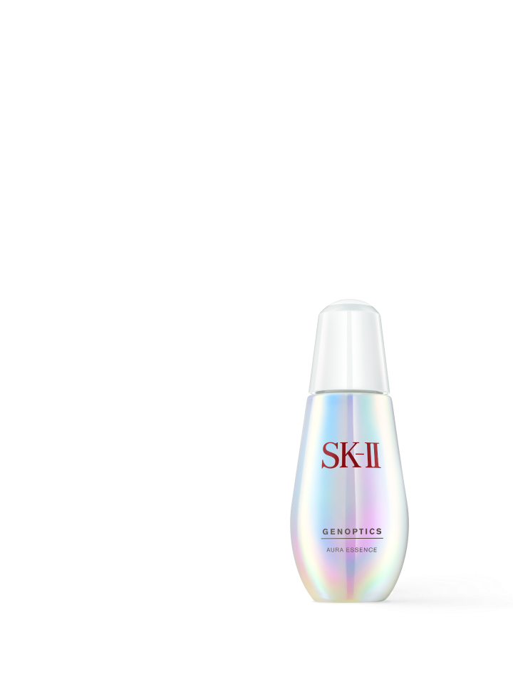 SK-II GenOptics Aura Essence Brightening Serum for clear, glowing skin